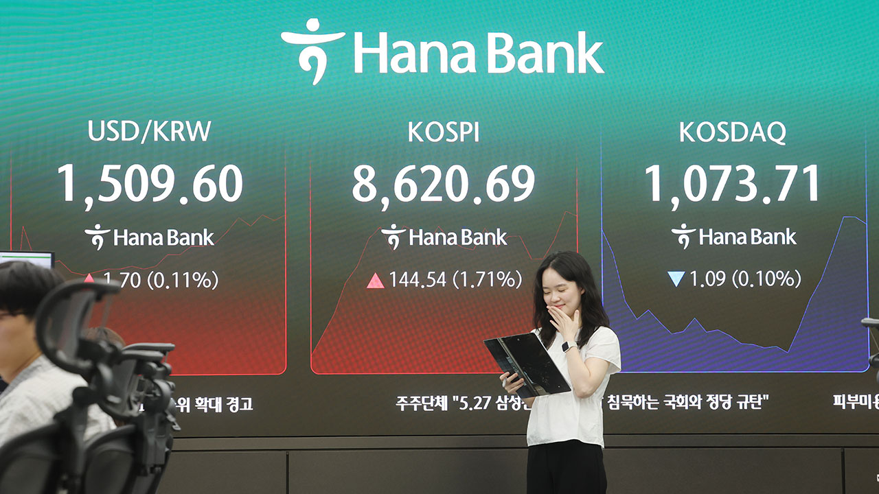 코스피 급등세에 오전 중 매수 사이드카 발동‥올해들어 11번째