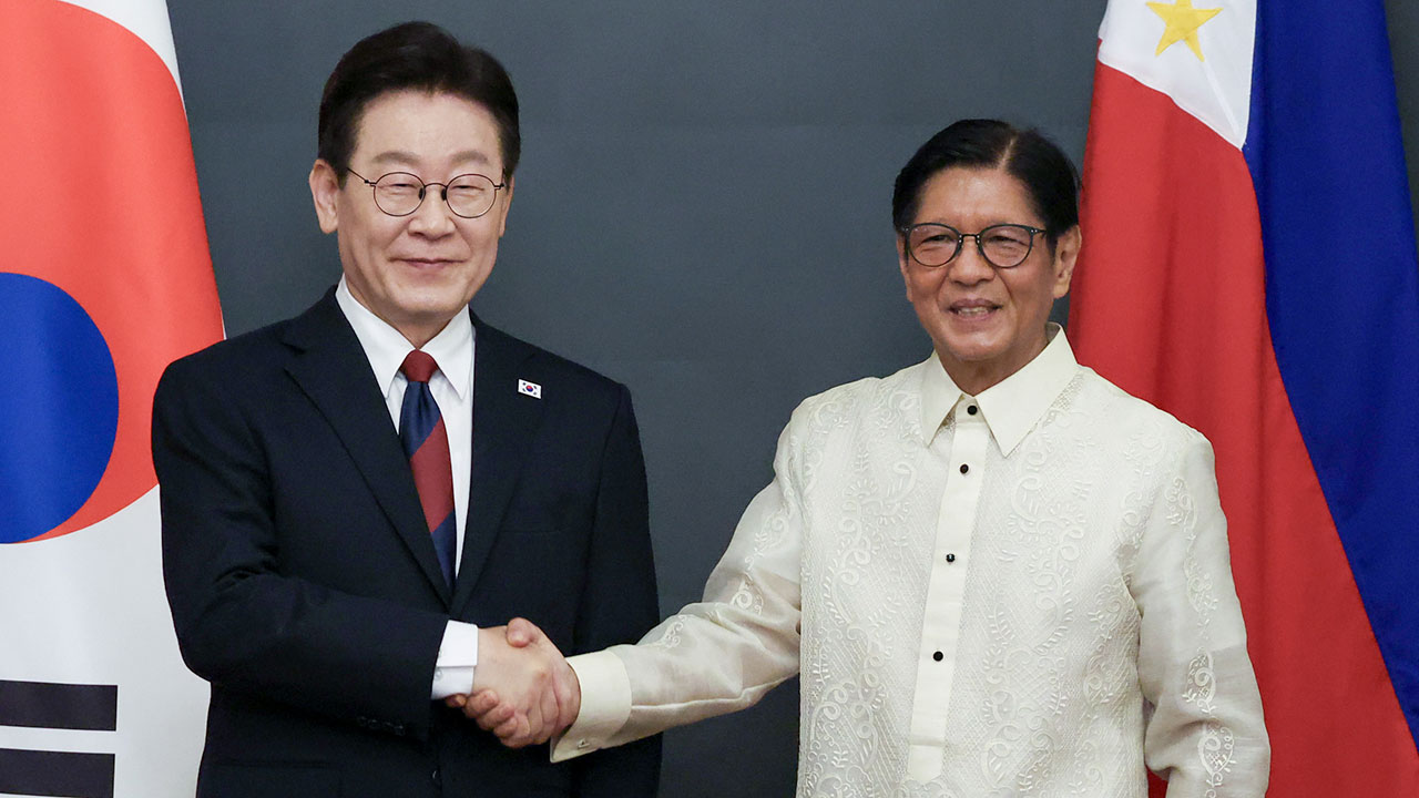 한국-필리핀, 10건 양해각서 체결‥"디지털·방산물자 조달"