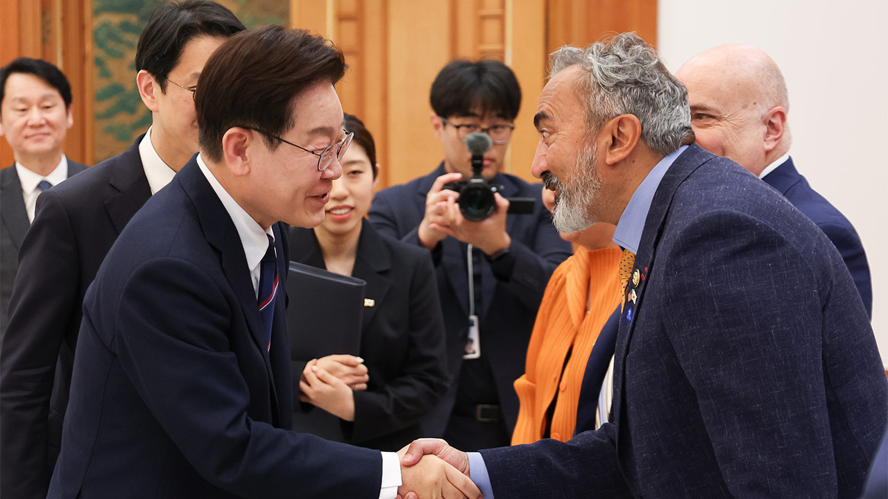 이 대통령, 미 하원의원단 향해 "중동전쟁에 어려움 겪고 있다‥조언 듣고 싶어"