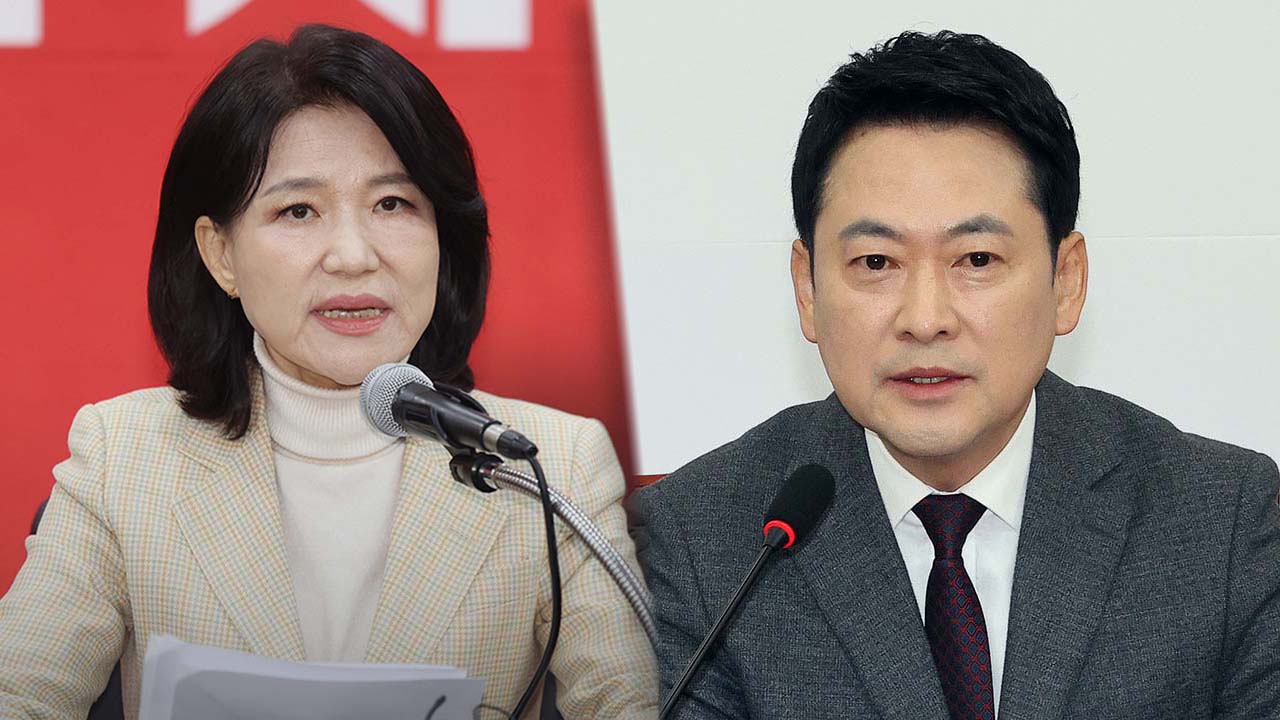 이진숙 "기차 떠났다" 재보선 일축에 장동혁 "시간 내주면 찾아간다"