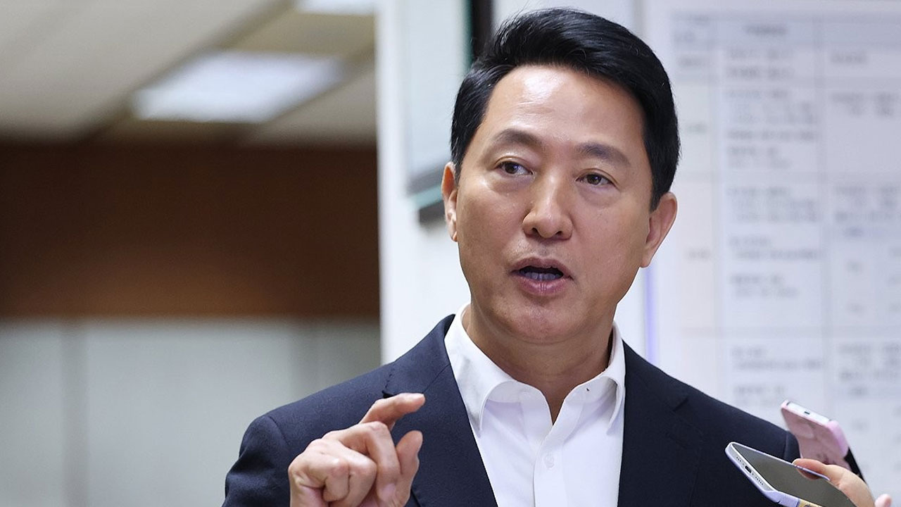 오세훈 "정원오의 '오세훈 심판' 일성, '박원순 10년' 회귀하겠다는 선언"