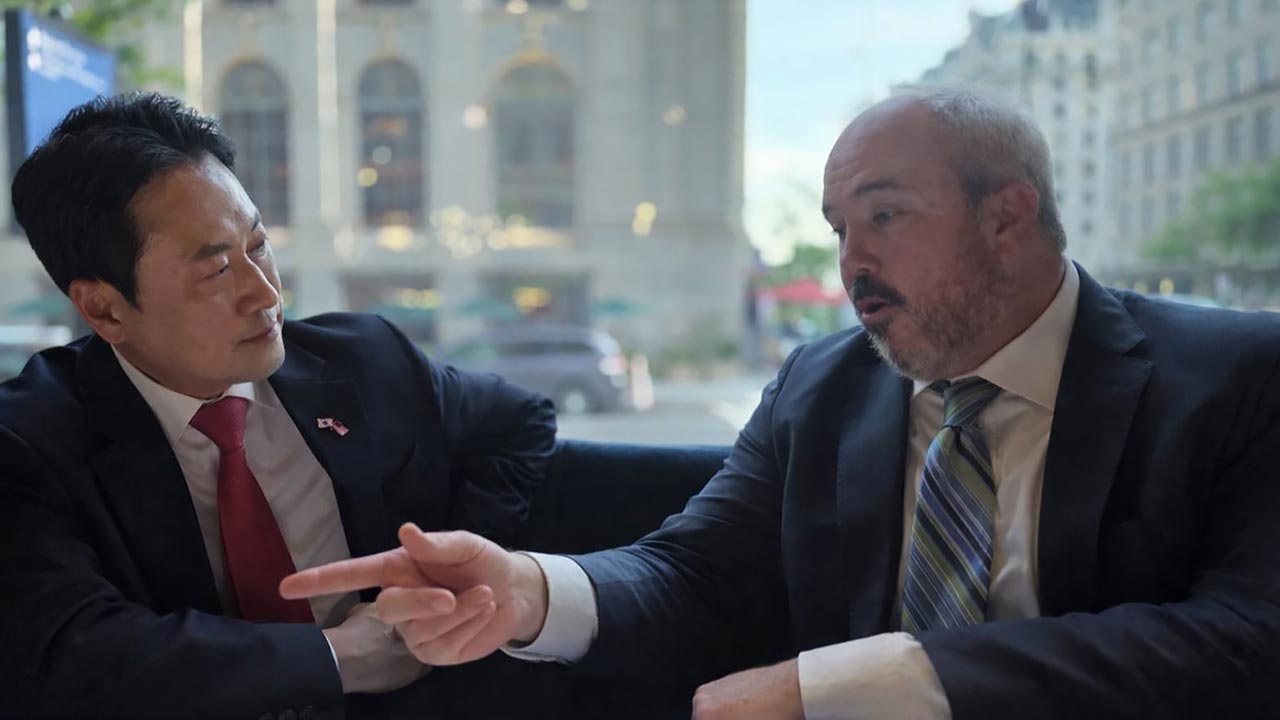 장동혁, 방미 중 '우편투표 제한론자' 만나‥"상주가 가요방 간 것"