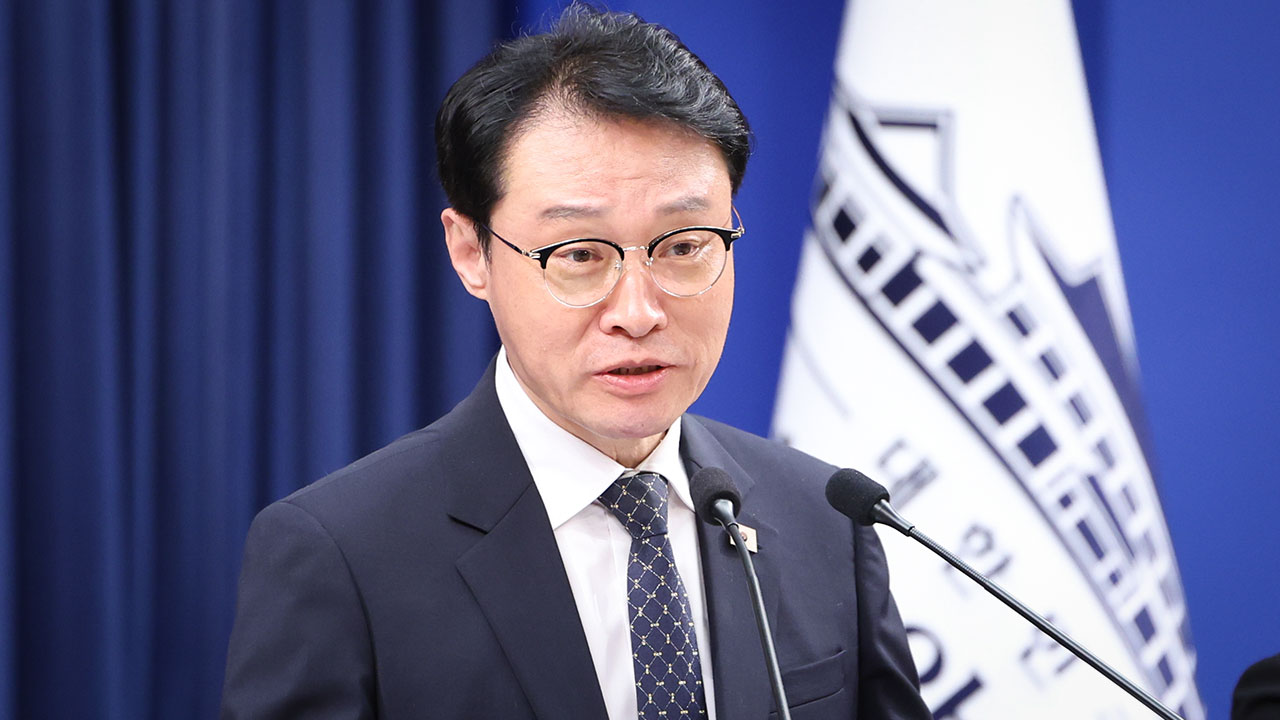 청와대 "이 대통령, 김관영과 통화한 적 없다"