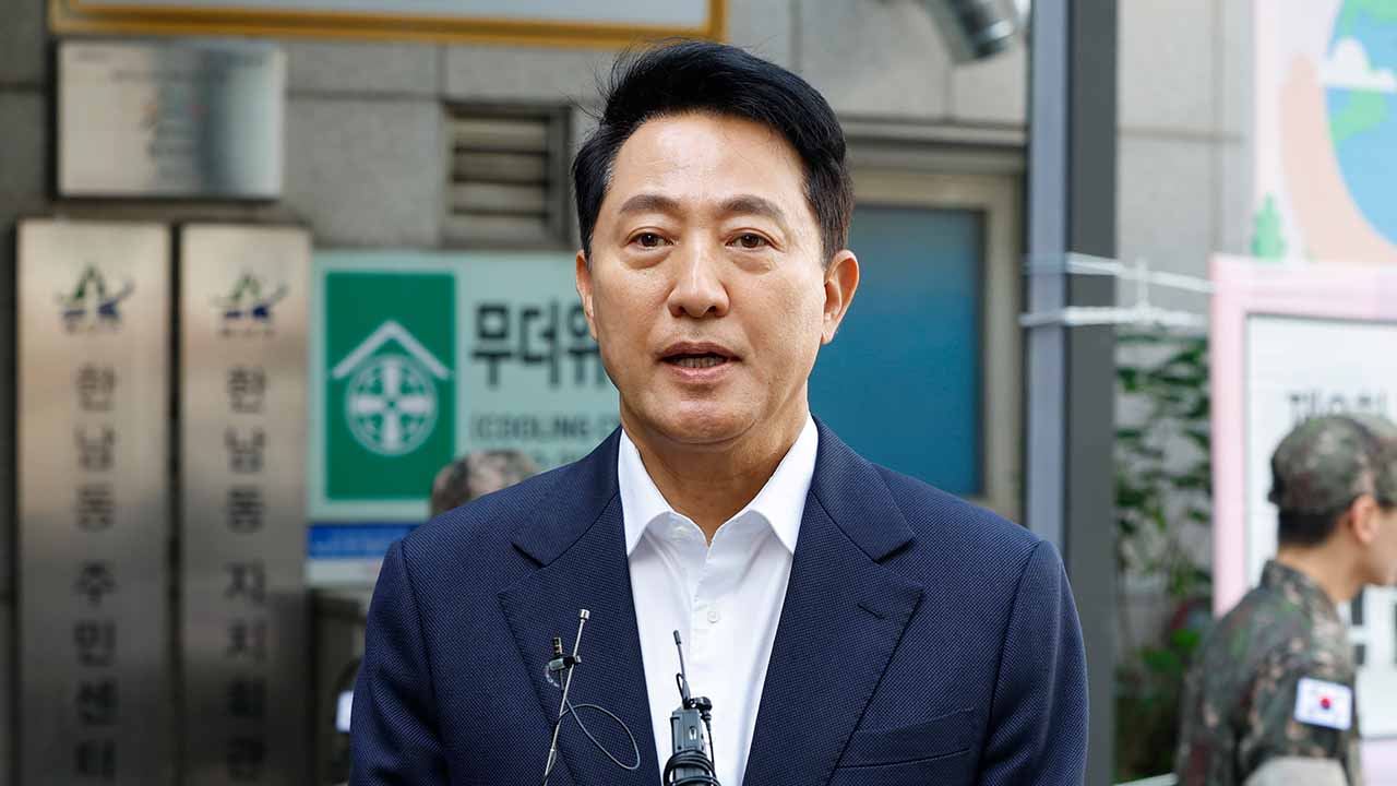 오세훈 "민주당이 선거 이기면 정권 독주 시작될 것"
