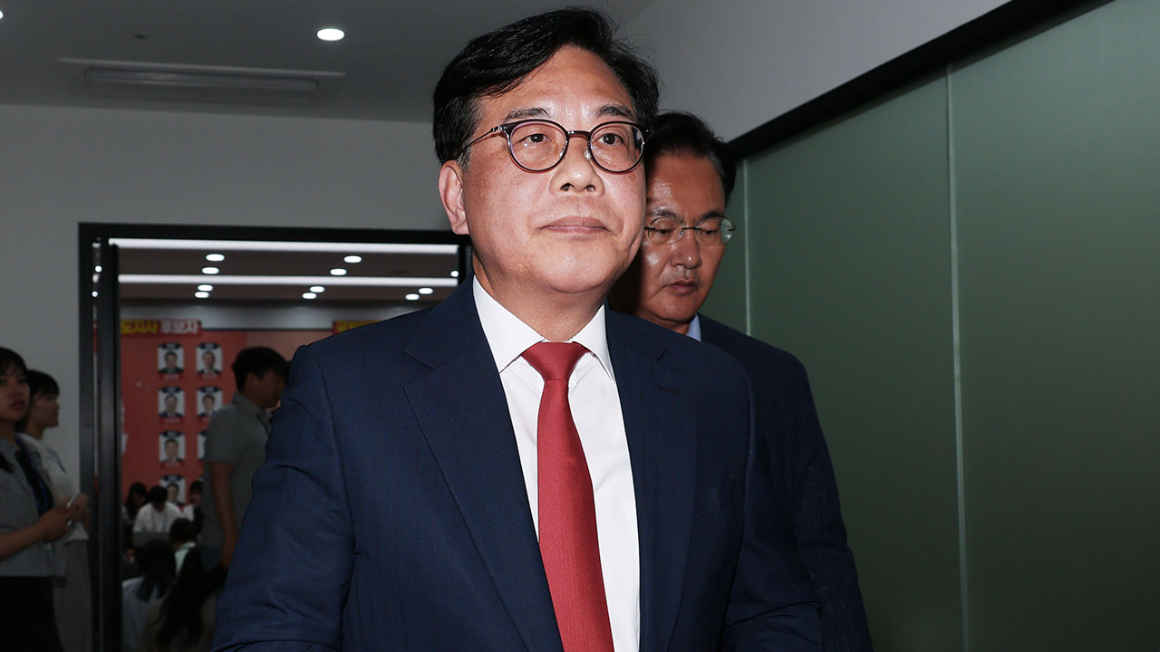 송언석 "투표소 시위 해산은 폭력진압‥선관위는 수사 대상"