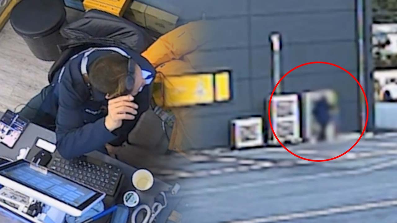 "할머니가 뭘 숨기는 거지?" 보이스피싱 수거책 붙잡은 식당 주인