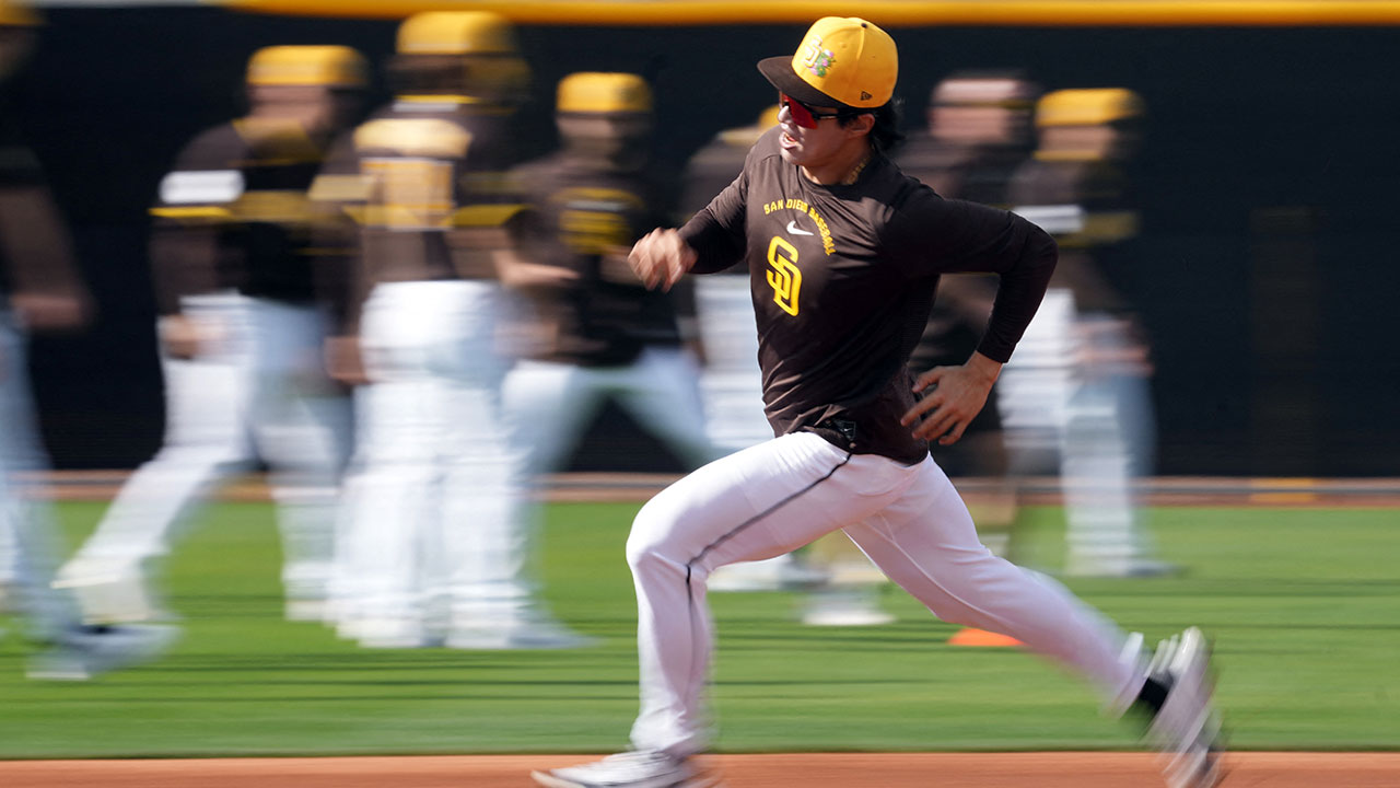 샌디에이고 송성문, 시범경기 3호 안타‥수비에서는 송구 실책