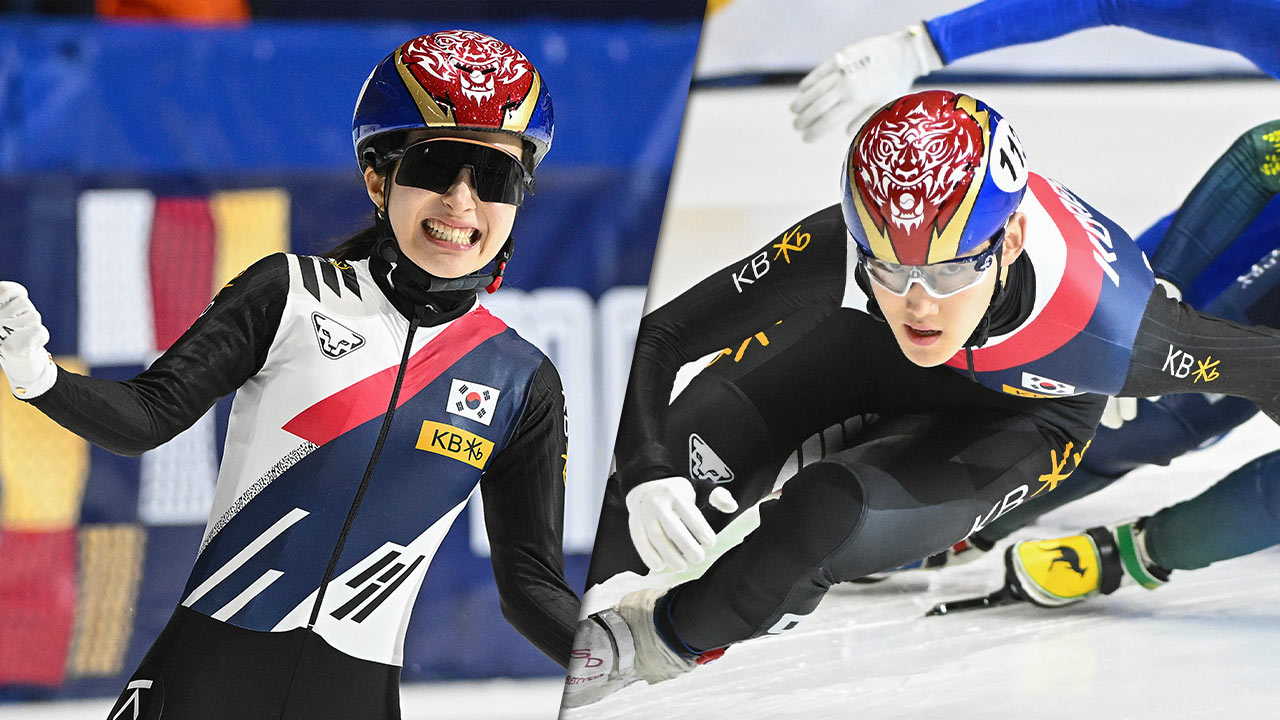 쇼트트랙 김길리·임종언, 역전극 펼치며 나란히 세계선수권 금메달