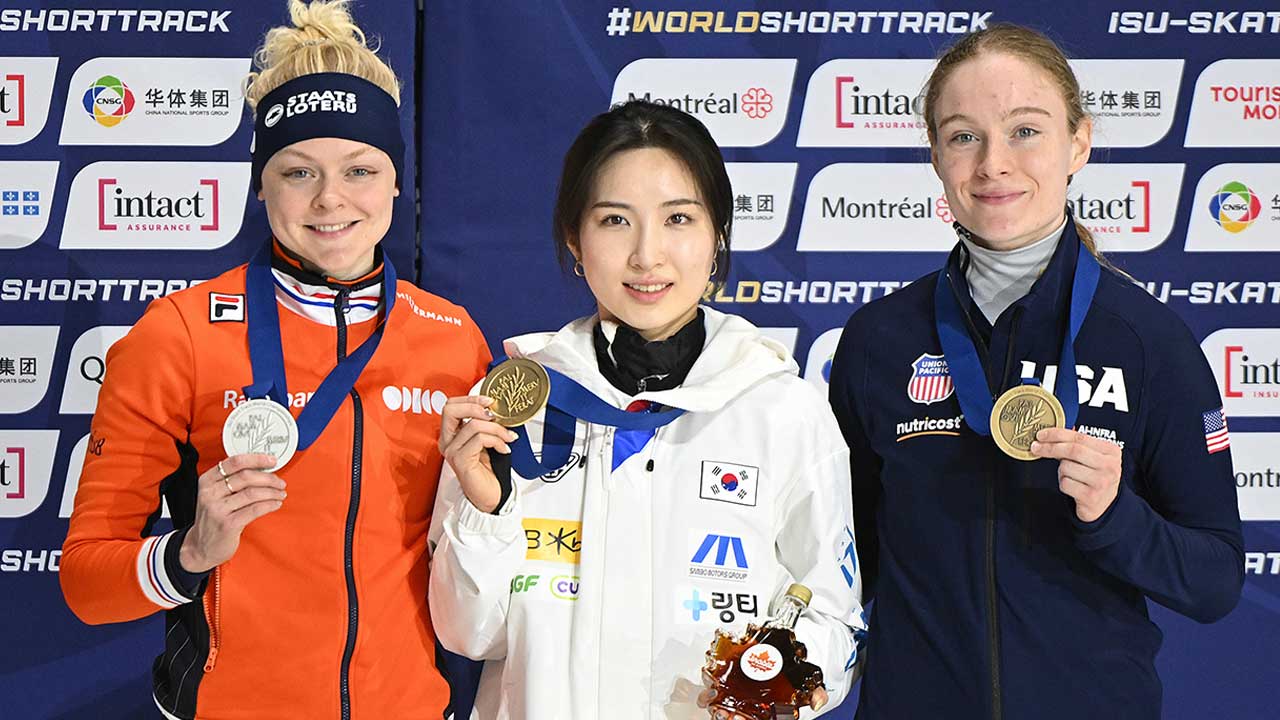 쇼트트랙 김길리·임종언, 세계선수권서 생애 첫 2관왕 달성