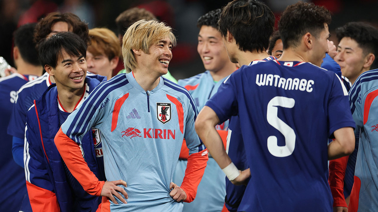 일본, 아시아 국가 중 처음 잉글랜드에 승리‥A매치 5연승