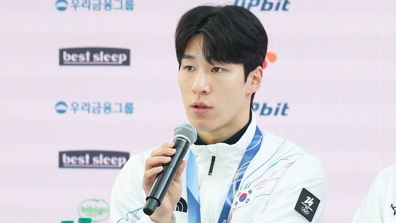 쇼트트랙 황대헌, 논란에 입장 발표‥"오해 바로잡고 싶어"