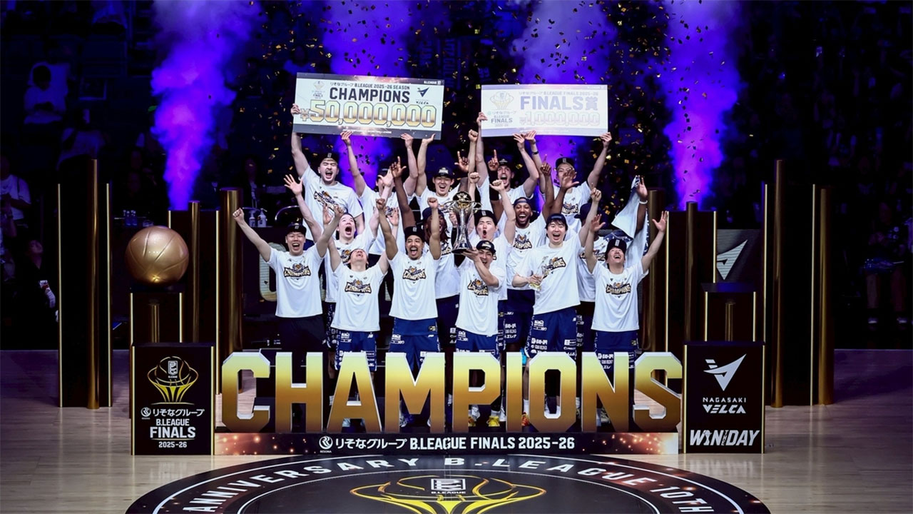 이현중, 나가사키 창단 첫 우승 앞장‥플레이오프 MVP 수상