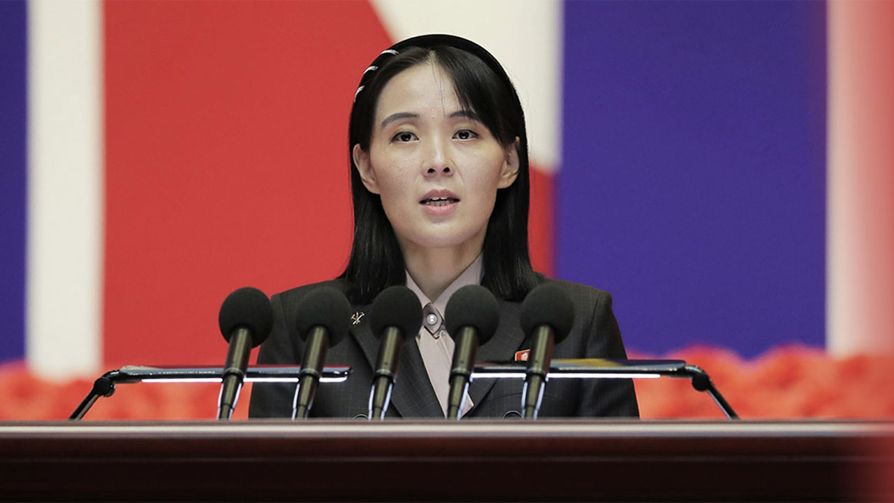 김여정 "명백한 건 한국발 무인기의 영공 침범‥반드시 설명 있어야"