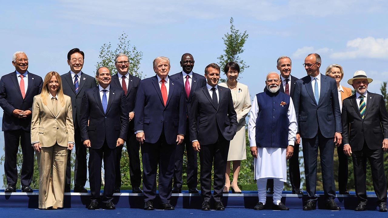 G7 "호르무즈 해협 통행료 없는 자유 항행 가능해야"