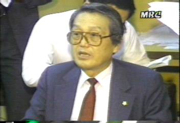 평민당 문동환 전 부총재 출국 저지추성춘