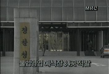 불법 영업예식장 84곳 적발백지연