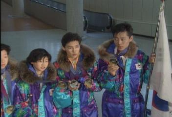 릴레함메르 동계올림픽 선수단 개선김주태