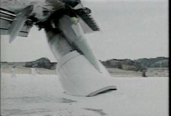 노스웨스트 항공기 여객기 착륙도중 화재백지연