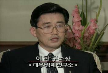 이한구(대우 경제 연구소 소장) 인터뷰
