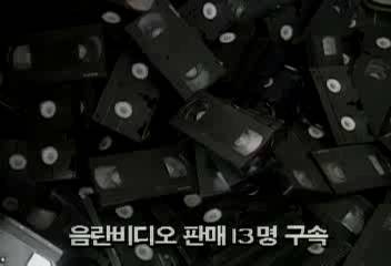 검찰 음란비디오 판매 혐의로 13명 구속백지연