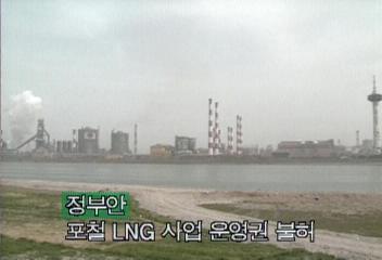 정부 포철의 LNG사업 불허최창영