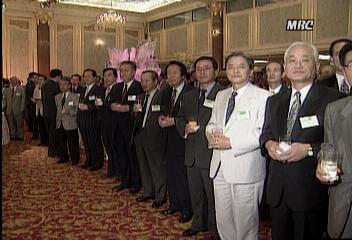 김영삼 대통령제 34회 방송의날 자축연 참석이인용