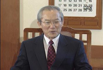 신한국당 대구에서 전당대회 이회창 대표를 총재로 선출송기원
