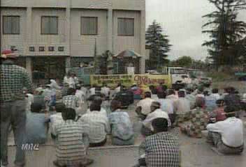 영상뉴스 정읍 영원면 보리수매 거부 농민 시위