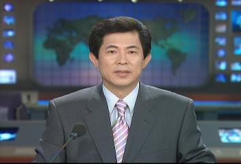 상암 월드컵경기장 김주하 앵커 연결엄기영