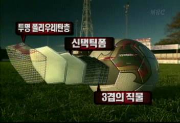 월드컵 공식 축구공 피버노바 신소재 분석최혁재