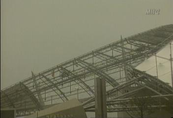 제주 월드컵 경기장 지붕막 또 파손 부실공사 논란김건일