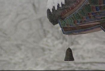 데스크영상봄눈 오는 산사안성 석남사