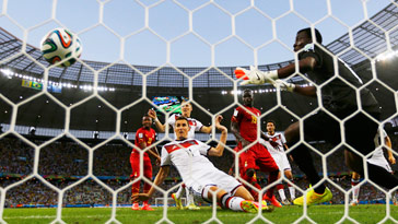 독일가나 화력 대결 무승부클로제 월드컵 개인 최다골 타이