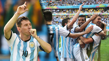 메시 환상적인 왼발슛 아르헨티나 16강행보스니아 오심 논란