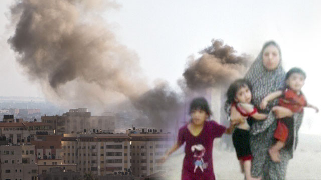 이스라엘 가자지구 공습 격화연일 사상자 속출