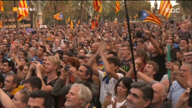 "법대로 하자" 스페인 카탈루냐 분리독립 추진 역공