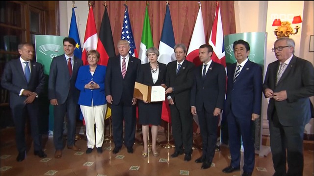 G7 " 핵 포기 안 하면 제재 강화" 기후변화에는 분열