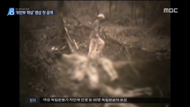 일본군 조선인 위안부 학살 영상 최초공개