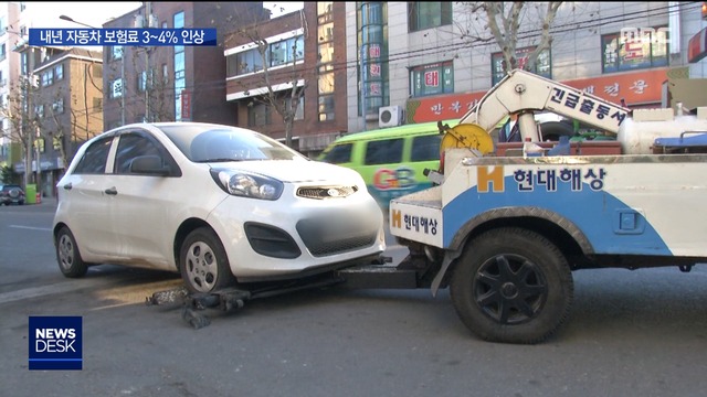 난폭운전 한 번 더 생각하세요"내년 보험료 인상"
