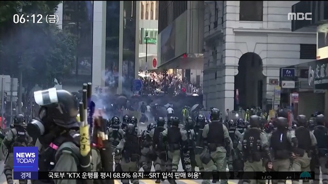 시위 격화에 부상자 속출시진핑 "홍콩 범죄분자"