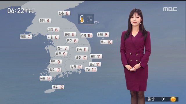 날씨 서울 36도 아침 추위 절정공기질 청정