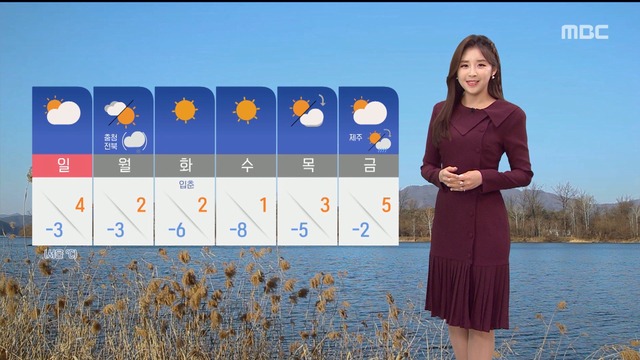 날씨 주말 고농도 미세먼지입춘한파 대비