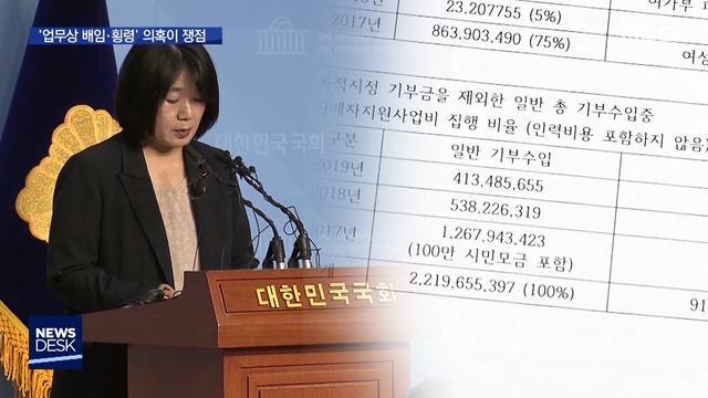 윤미향 업무상 배임 횡령검찰 수사 방향은
