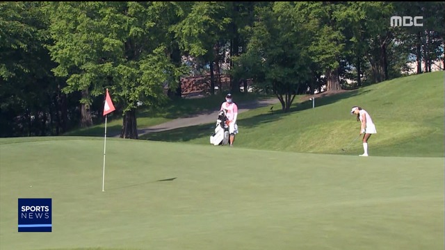 스포츠 영상 유현주 칩인 버디