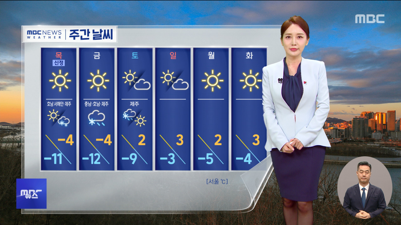 꽁꽁 세밑 한파해넘이해돋이 볼 수 있나