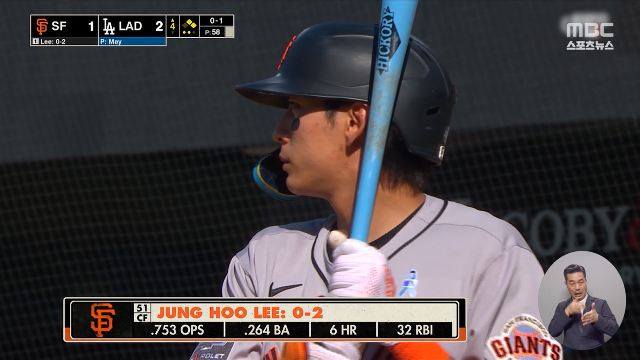 2타점 3루타 이정후3루타 리그 공동 2위