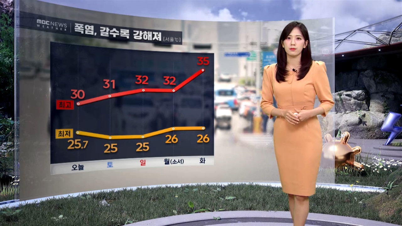 날씨 6월 관측 이래 가장 더워폭염 갈수록 강해져