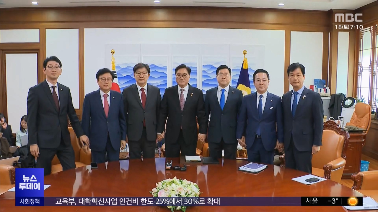 내란특검법 수정안 본회의 통과여당 거부권 건의