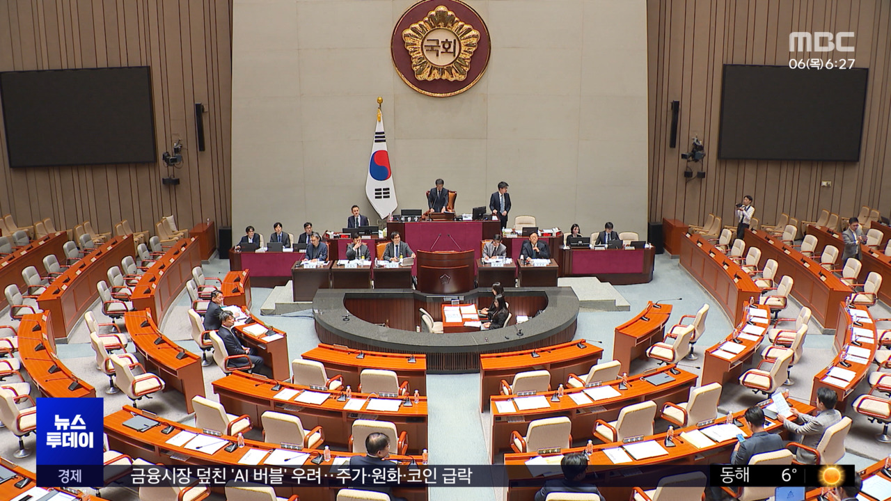 예산안 공방 본격화‥