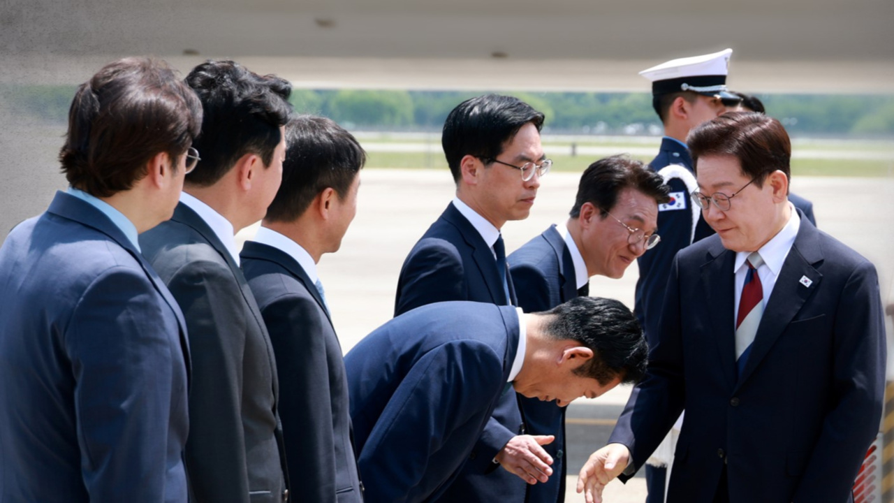 환송 불참 정청래 귀국 행사에는 참석명청갈등은 여전